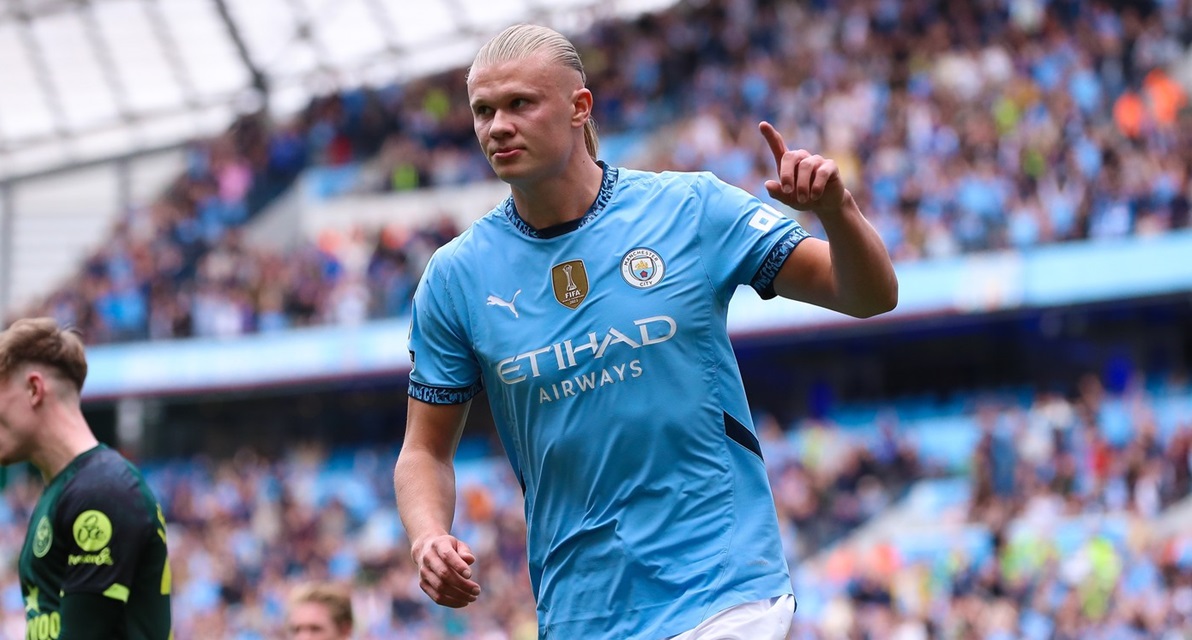 Erling Haaland e de neoprit la Manchester City