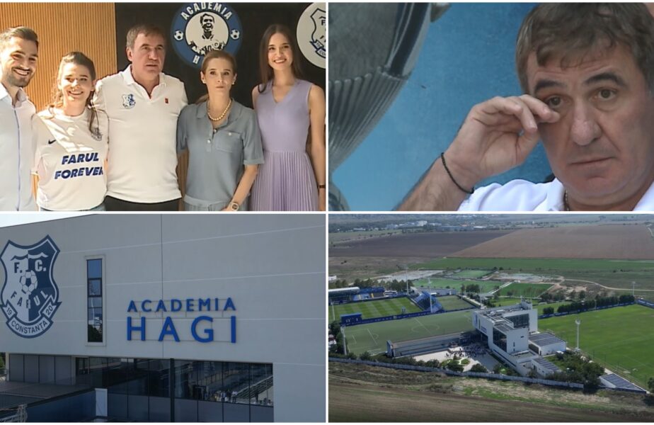 Investiţie de 8 milioane de euro inaugurată azi la academie de Gică Hagi! Simona Halep, printre invitaţi