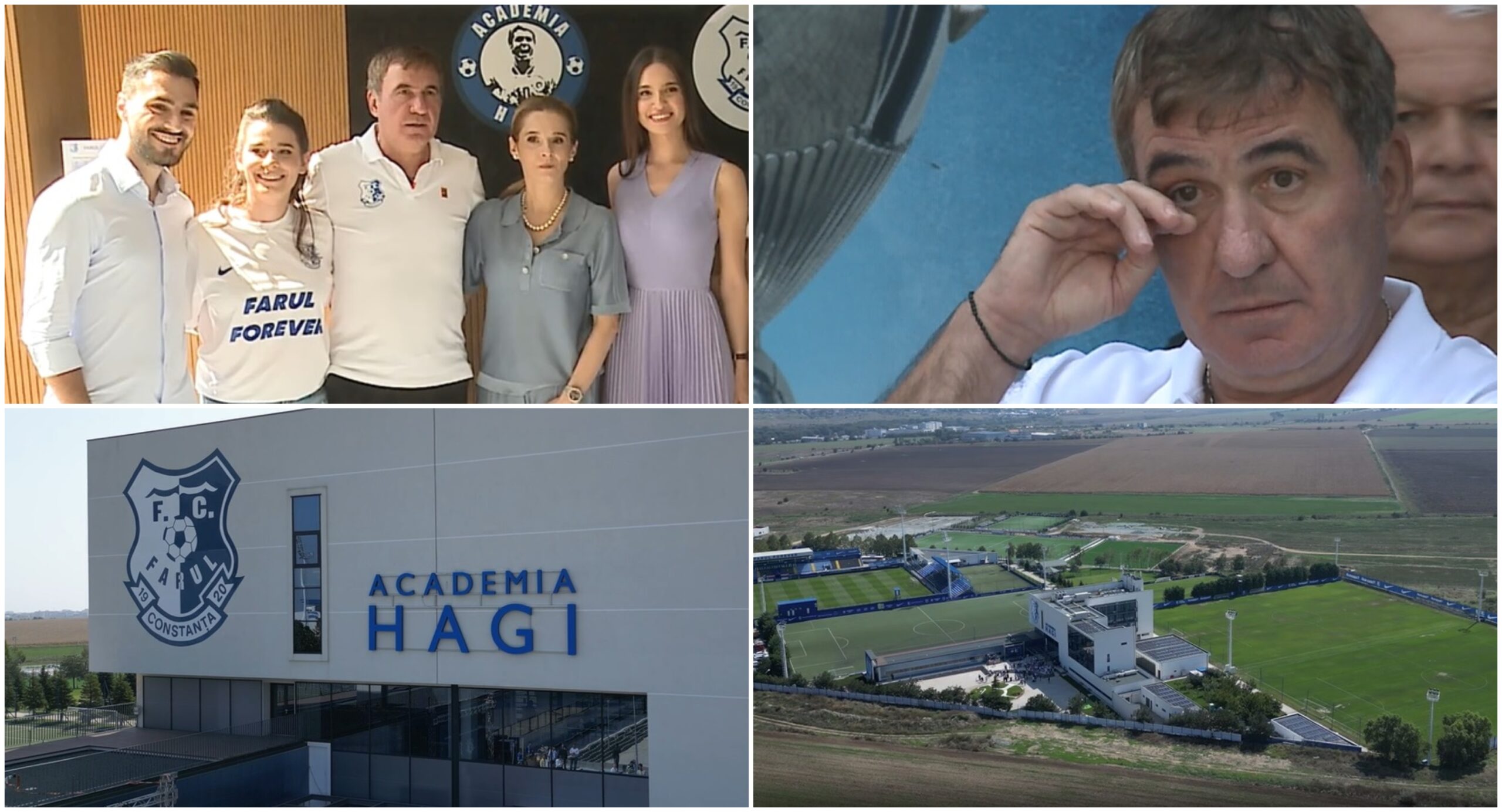 Investiţie de 8 milioane de euro inaugurată azi la academie de Gică Hagi! Simona Halep, printre invitaţi