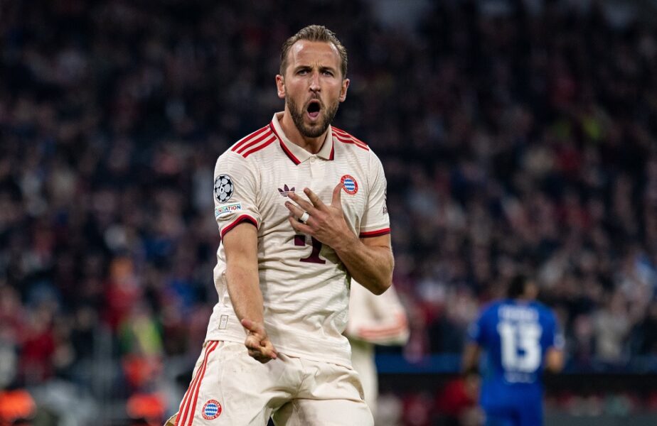 Bayern, victorie istorică cu Dinamo Zagreb! Harry Kane, „poker” de senzaţie în „măcelul” de la Munchen