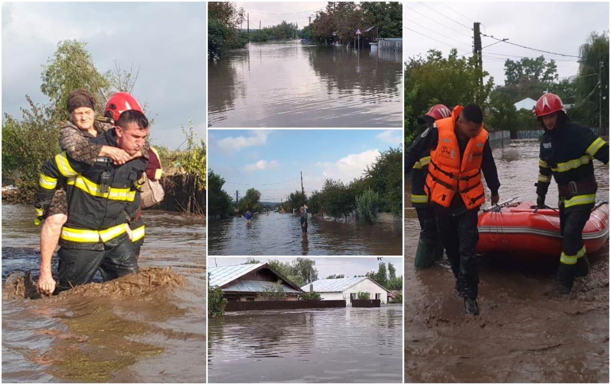 Ciclonul Boris a făcut prăpăd în Galaţi. Sursa: observatornews.ro