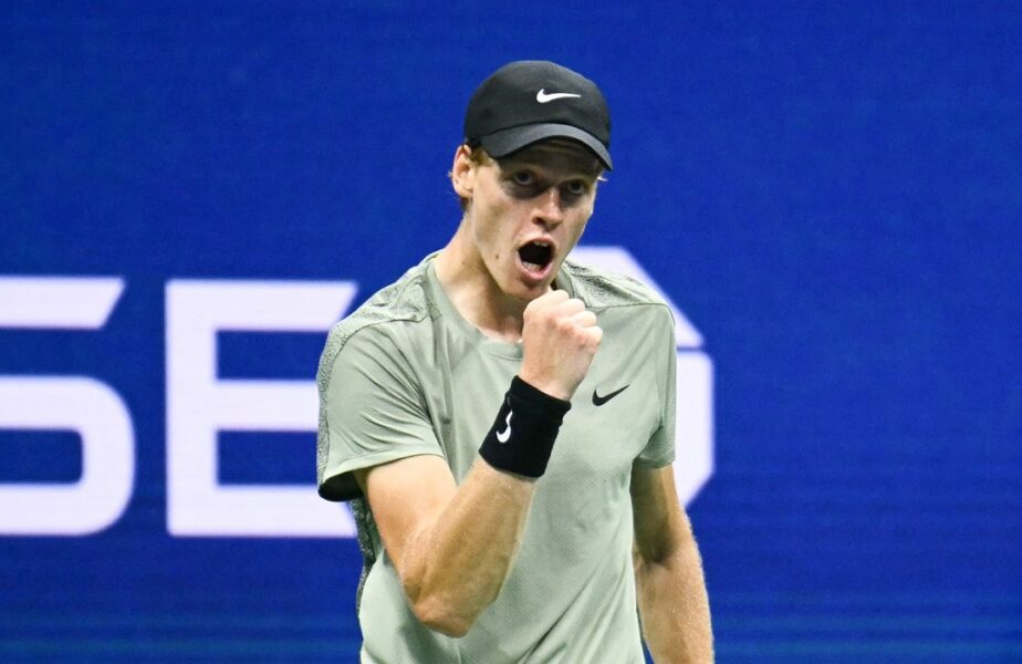 Jannik Sinner s-a calificat în sferturile de la US Open! Performanţă unică a italianului în 2024