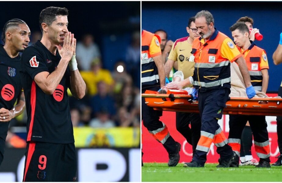 Prima reacţie a lui Robert Lewandowski, după accidentarea groaznică a lui Ter Stegen: „E la spital acum!”