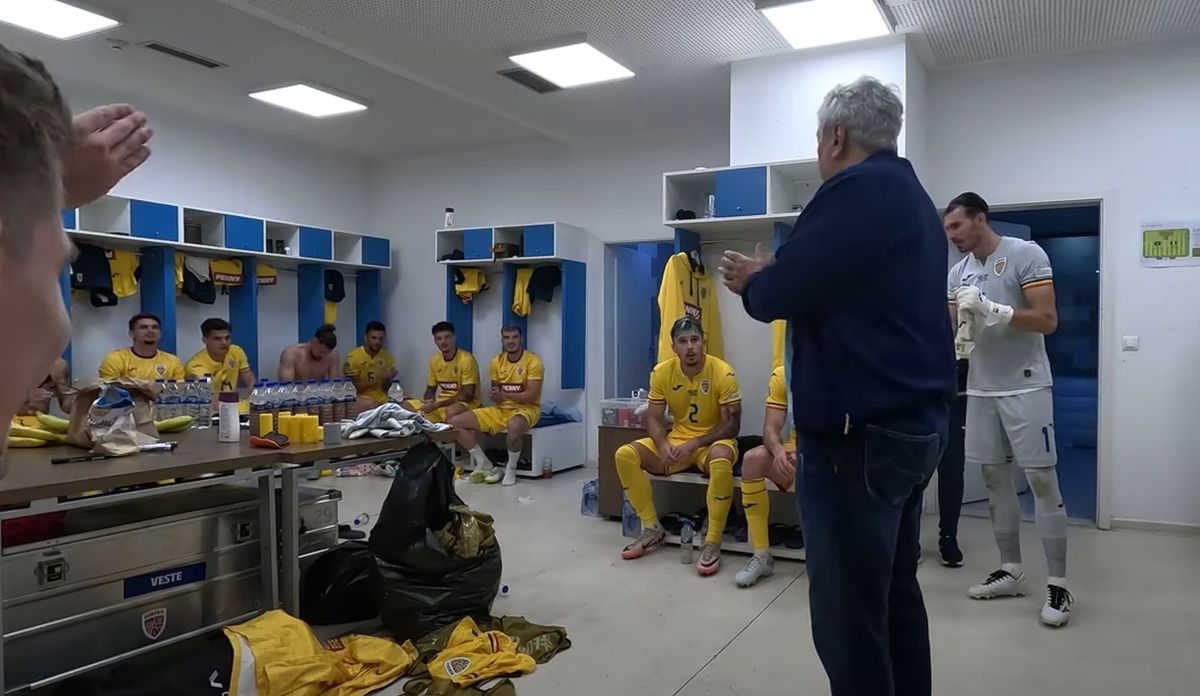 Discursul pe care Mircea Lucescu l-a ţinut în vestiar după victoria fantastică a tricolorilor în Kosovo!