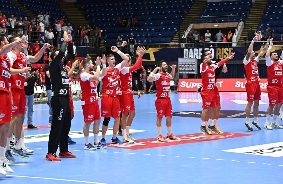 Dinamo – Pelister 34-25! „Dulăii” au dat recital şi au obţinut a treia victorie consecutivă în Liga Campionilor