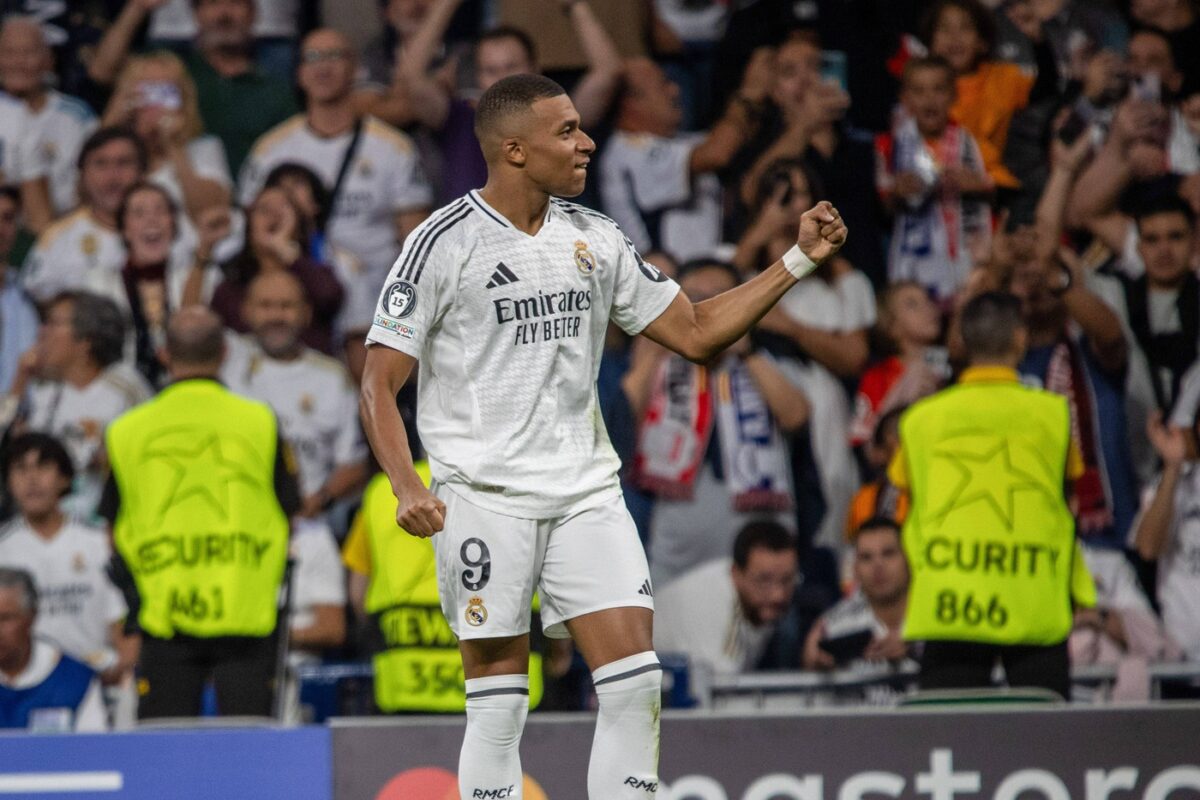 „A fost o seară mare! Kylian Mbappe, în extaz după ce a marcat primul gol pentru Real Madrid în Champions League