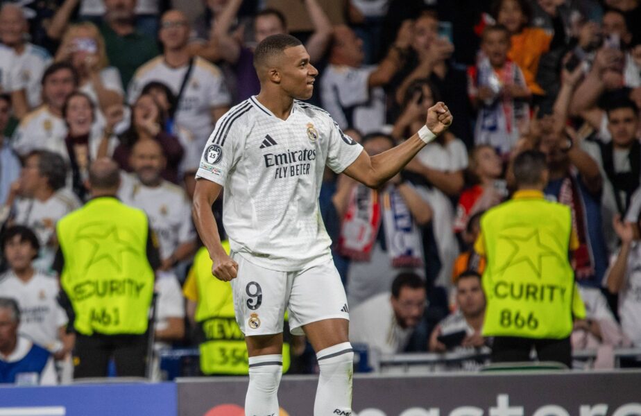 „A fost o seară mare!” Kylian Mbappe, în extaz după ce a marcat primul gol pentru Real Madrid în Champions League