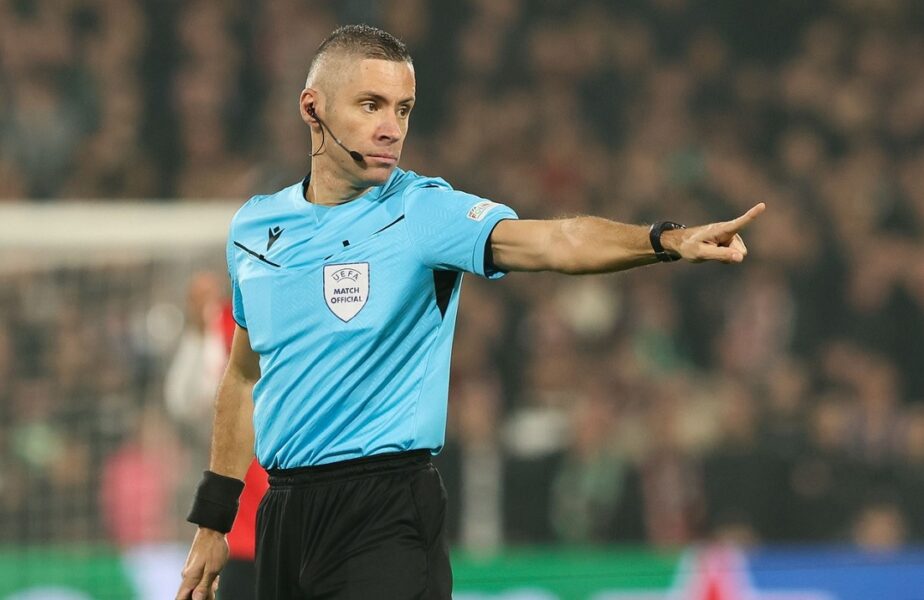 Radu Petrescu va arbitra Aston Villa – Bayern Munchen! Meci de gală pentru centralul român în UEFA Champions League