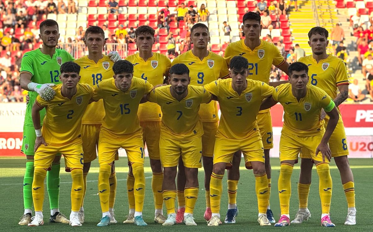 România U21 – Germania U20 1-0. Burnete a deschis scorul cu o execuţie perfectă