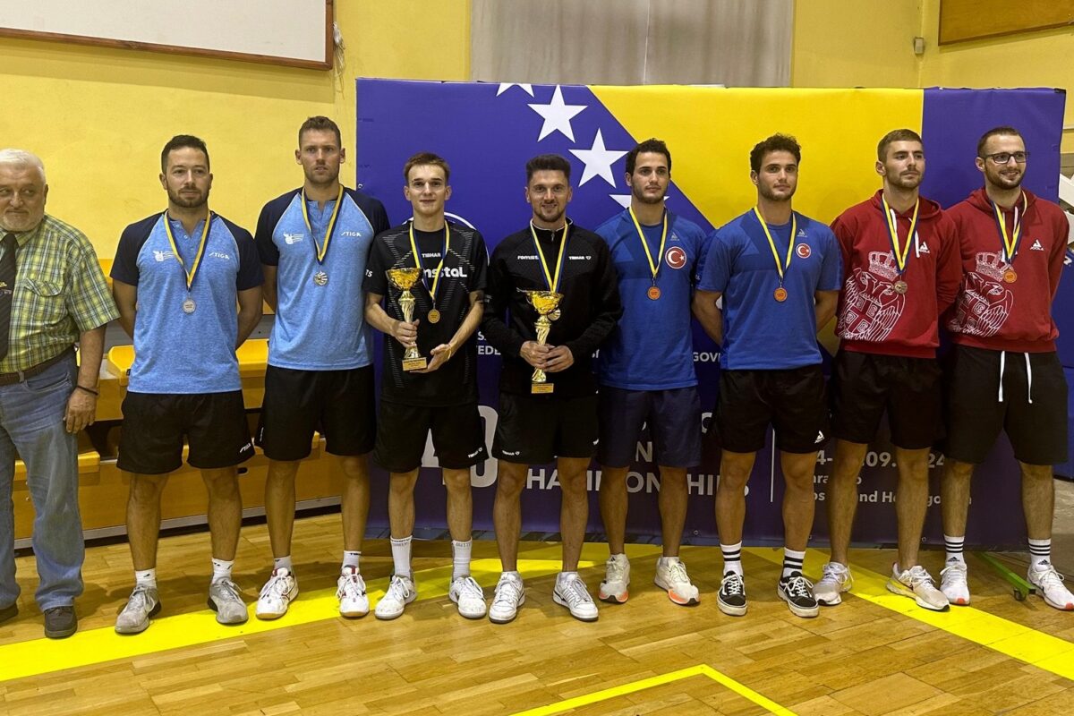 România a câştigat 8 medalii la Campionatele Balcanice de tenis de masă de la Sarajevo