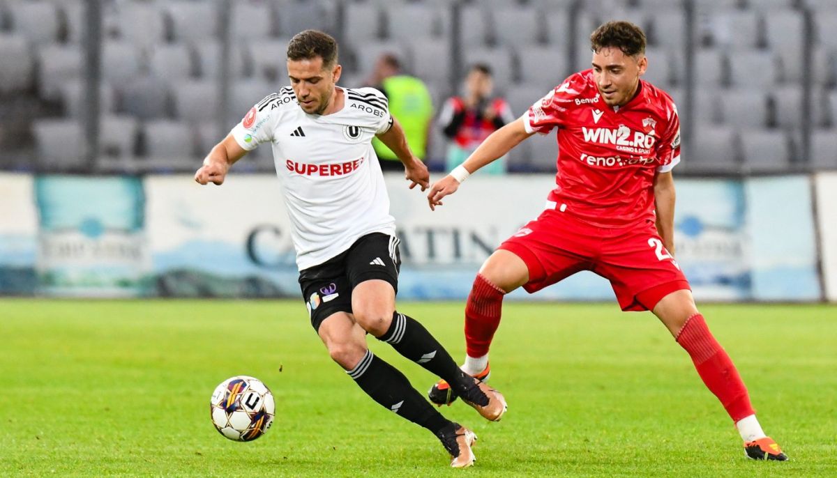 U Cluj – Dinamo 1-0. Echipa lui Ioan Ovidiu Sabău s-a desprins de Universitatea Craiova în fruntea clasamentului din Liga 1