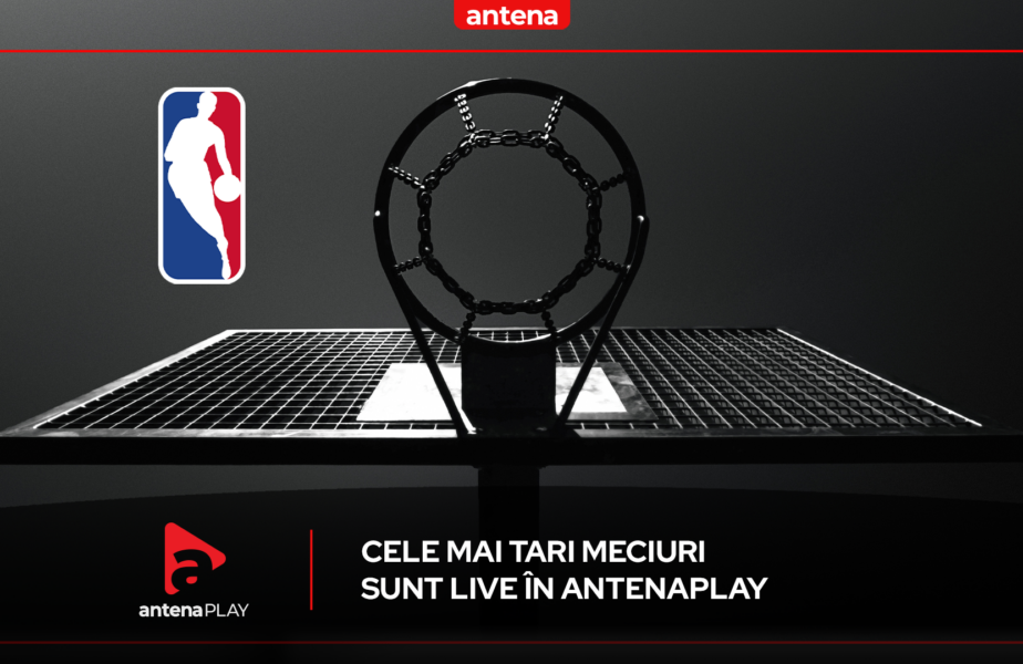 Noua stagiune a celei mai importante competiţii de baschet din lume, NBA, va fi transmisă exclusiv în AntenaPLAY