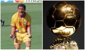 Gică Hagi, singurul român care a fost aproape de Balonul de Aur! Pe ce loc a terminat „cursa”, în 1994