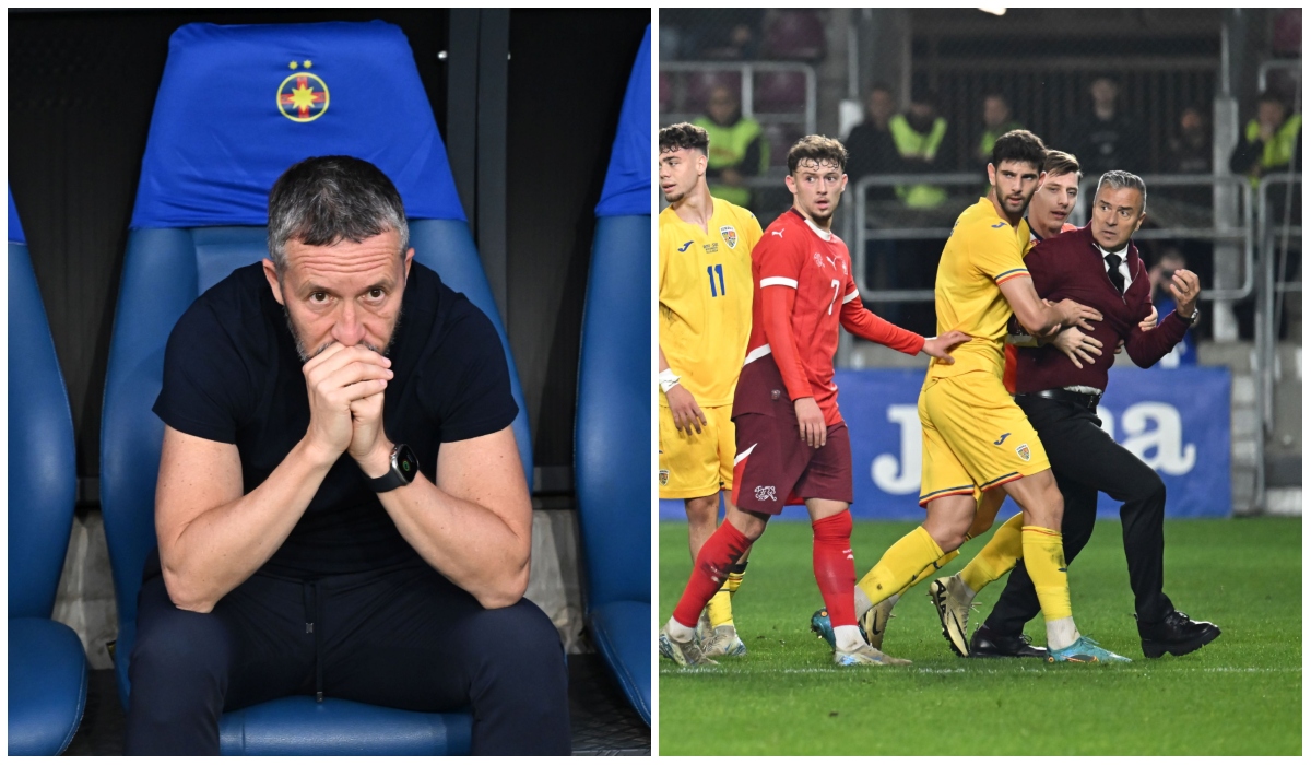 Mihai Stoica a reacționat, după gestul lui Daniel Pancu din România U21 - Elveția U21 3-1