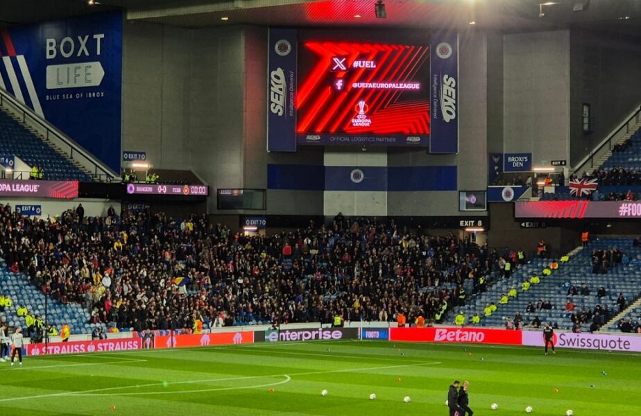 Gest uriaș făcut de fanii FCSB-ului pentru Ianis Hagi, înainte de meciul cu Rangers! Ce s-a întâmplat pe Ibrox Stadium