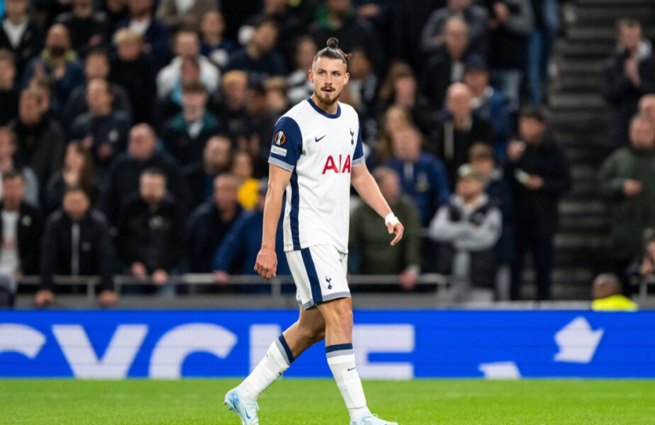 „Vom avea răbdare”. Radu Drăgușin, transferat la Napoli? Când ar putea pleca internaţionalul român de la Tottenham