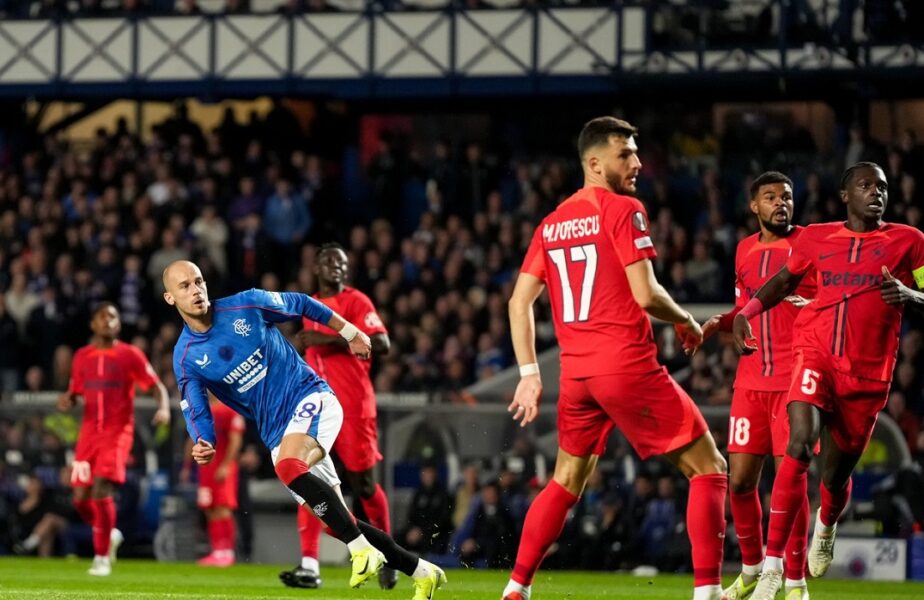 Cum arată clasamentul din Europa League, după meciurile din etapa a 3-a. Pe ce loc a ajuns FCSB, după 0-4 cu Rangers