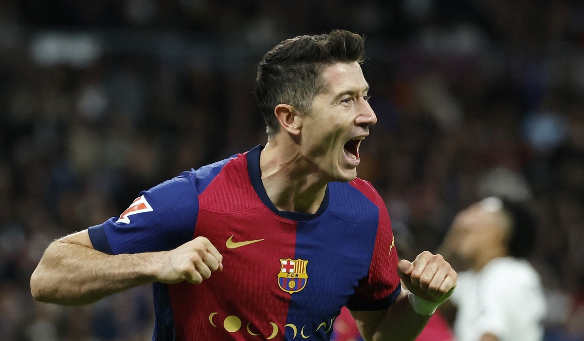 Robert Lewandowski, dublă” în doar 2 minute, în Real Madrid – Barcelona! Cifre senzaționale pentru starul polonez