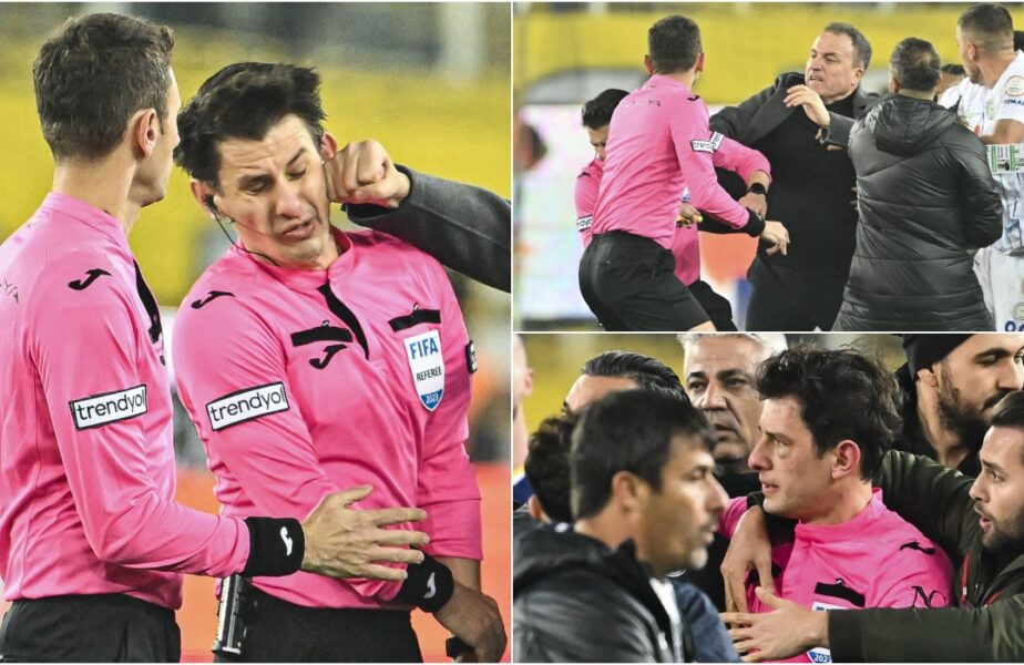 Faruk Koca ar putea fi condamnat la 13 ani de închisoare pentru că l-a lovit pe arbitrul Halil Umut Meler!