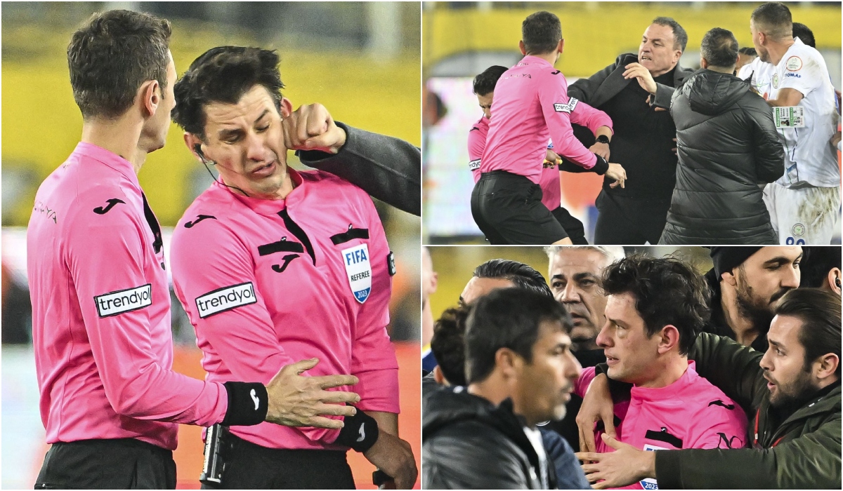 Faruk Koca ar putea fi condamnat la 13 ani de închisoare pentru că l-a lovit pe arbitrul Halil Umut Meler!