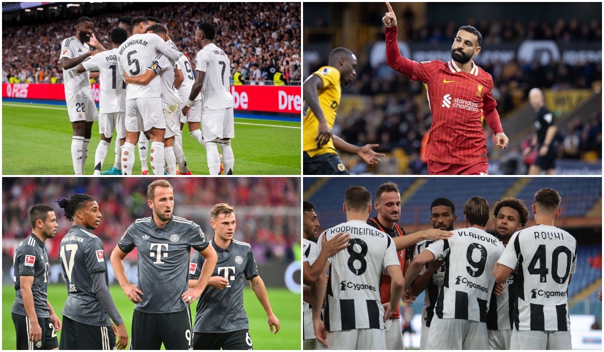 Real Madrid, Bayern, Liverpool şi Juventus joacă azi, în Champions League (22:00)! Două meciuri se dispută ACUM