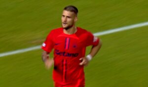 Daniel Bîrligea, al doilea gol în Europa League pentru FCSB! Reacţia imediată a lui Răzvan Lucescu