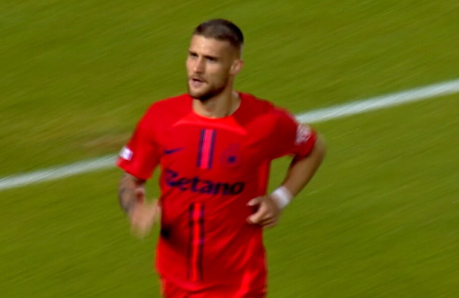 Daniel Bîrligea, al doilea gol în Europa League pentru FCSB! Reacţia imediată a lui Răzvan Lucescu