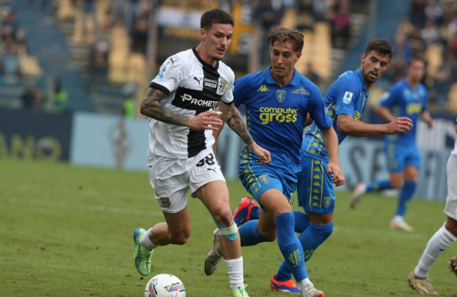 Ce au scris italienii despre Dennis Man, după ce a fost scos la pauză în Parma-Empoli 1-1. Nota primită de internaționalul român