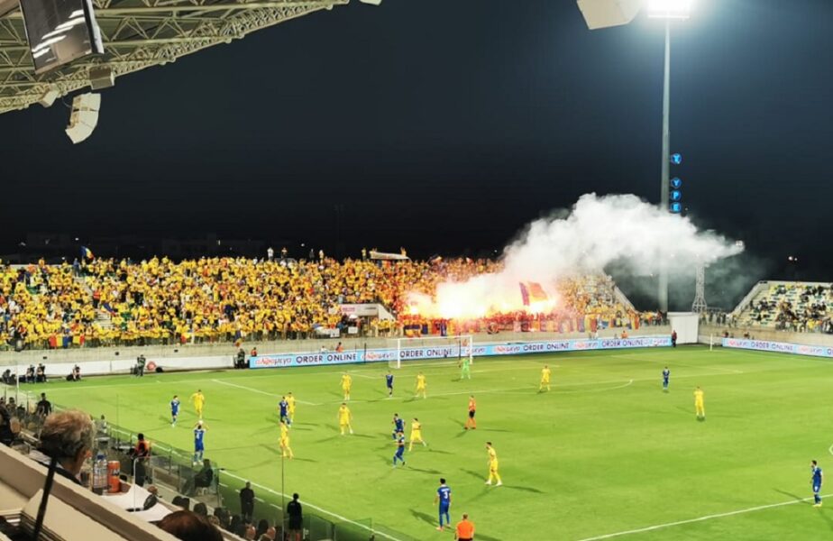 Cipru – România 0-3. Tricolorii „defilează” cu Mircea Lucescu pe bancă! Man, Răzvan Marin şi Drăguşin au marcat la Larnaca