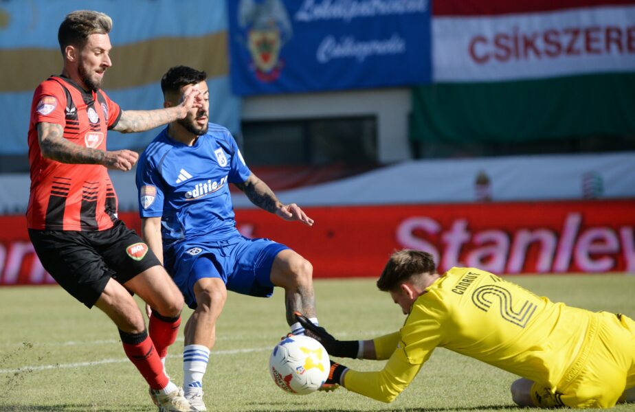 Csikszereda – FCU Craiova 2-0. Oltenii, la cinci meciuri fără victorie