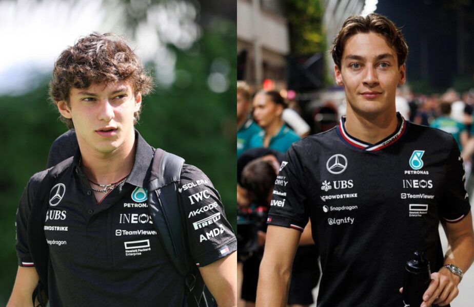 „Mă va ţine în priză”. George Russell e cu ochii pe viitorul coleg de la Mercedes. Kimi Antonelli va debuta în Formula 1 în 2025