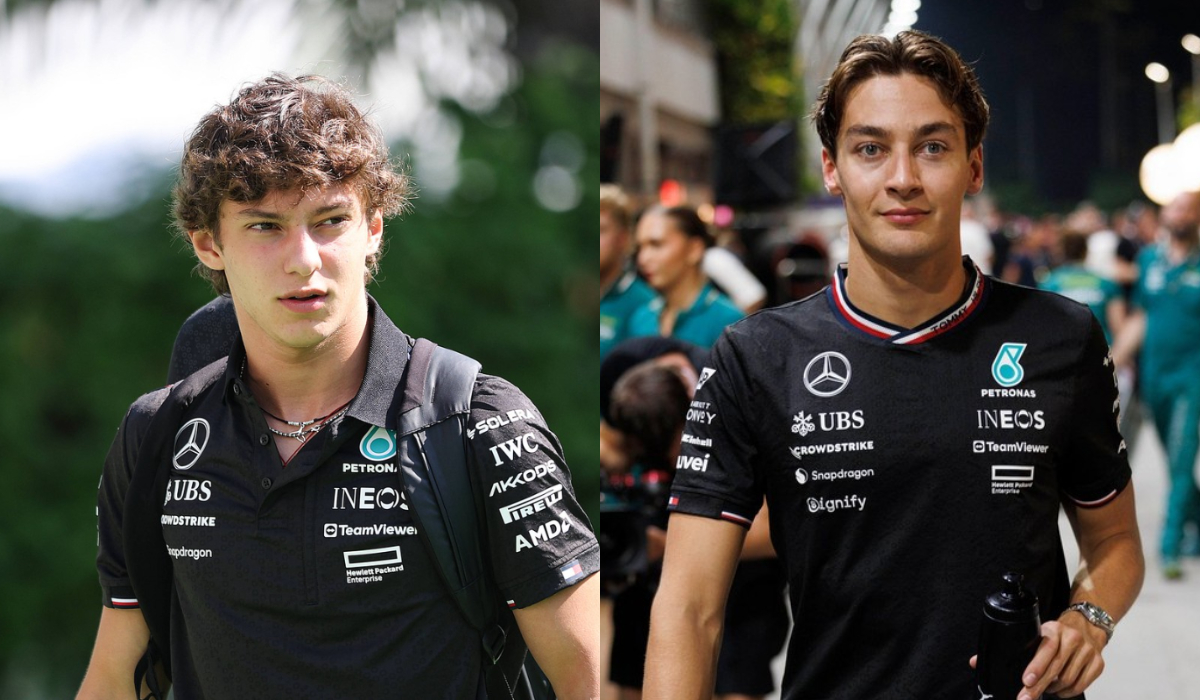 „Mă va ţine în priză”. George Russell e cu ochii pe viitorul coleg de la Mercedes. Kimi Antonelli va debuta în Formula 1 în 2025