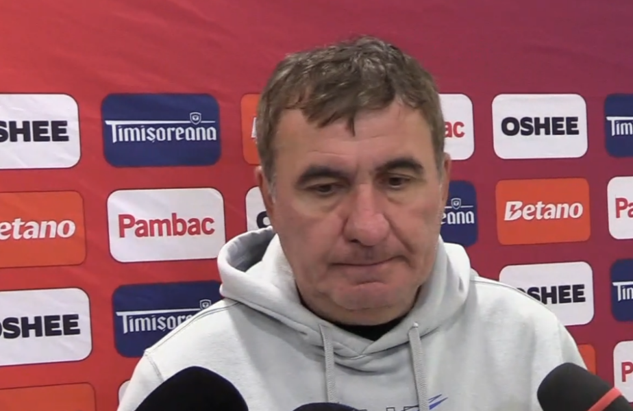 Gică Hagi, discurs ferm după Sănătatea Cluj – Farul 1-1: „Sunt dezamăgit! Mulţi jucători nu au trecut testul!”