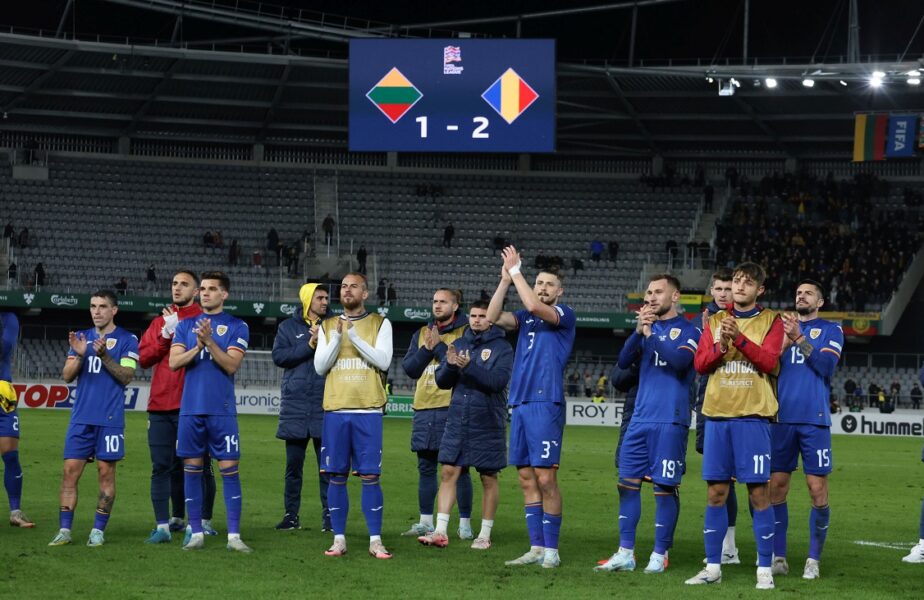 Meciul Lituania – România, 1-2, transmis aseară de Antena 1 şi AntenaPLAY, lider detaşat de audienţă