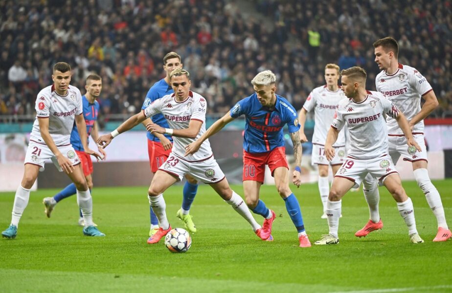 FCSB – Rapid 0-0. Derby al ratărilor pe Arena Naţională! Siegrist, eroul lui Şumudică. Cum arată clasamentul Ligii 1