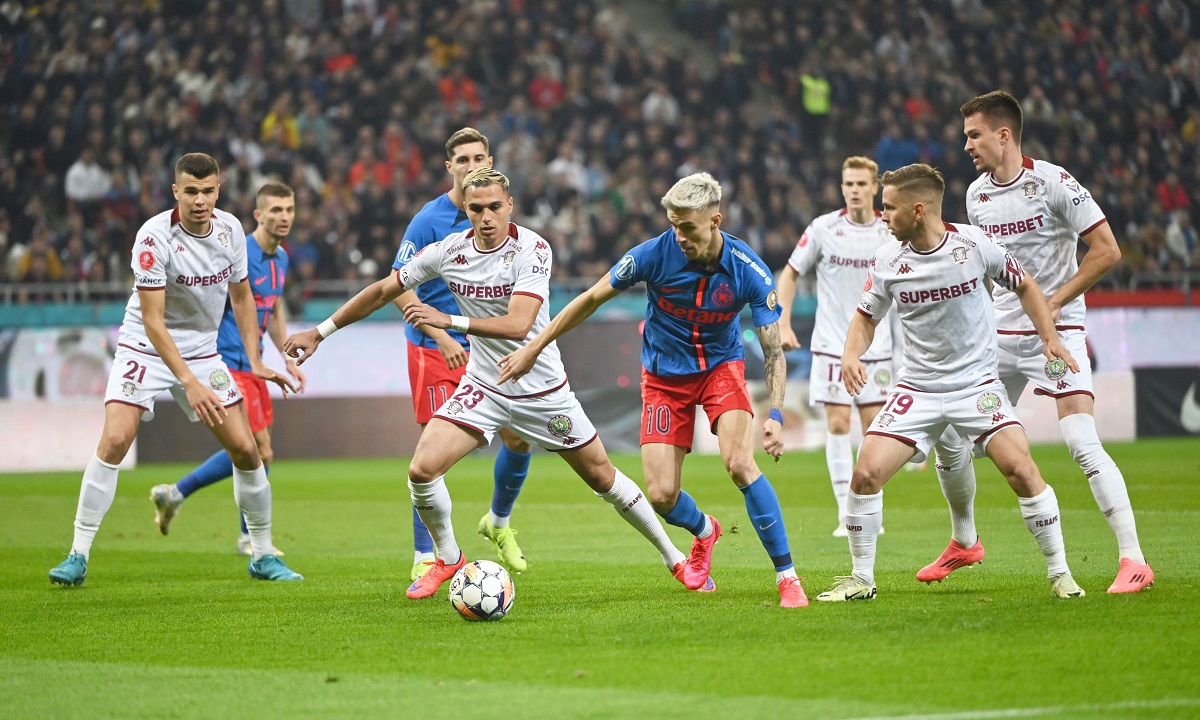 FCSB – Rapid 0-0. Derby al ratărilor pe Arena Naţională! Siegrist, eroul lui Şumudică. Cum arată clasamentul Ligii 1