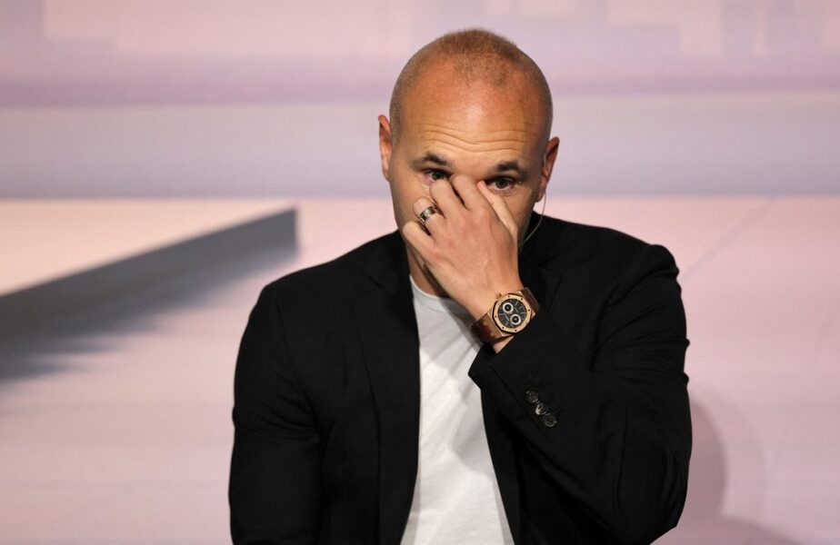 Andres Iniesta, copleşit de emoţii la conferinţa de retragere: „Lacrimile unui om care şi-a îndeplinit visurile!”