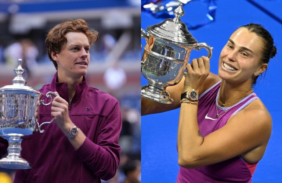 Ce coincidenţă! Jannik Sinner şi Aryna Sabalenka, sezoane în oglindă în 2024. Ce au în comun cei doi mari campioni