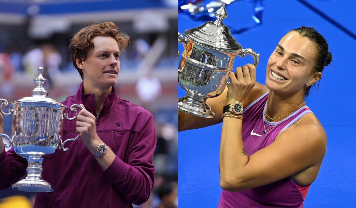 Ce coincidenţă! Jannik Sinner şi Aryna Sabalenka, sezoane în oglindă în 2024. Ce au în comun cei doi mari campioni