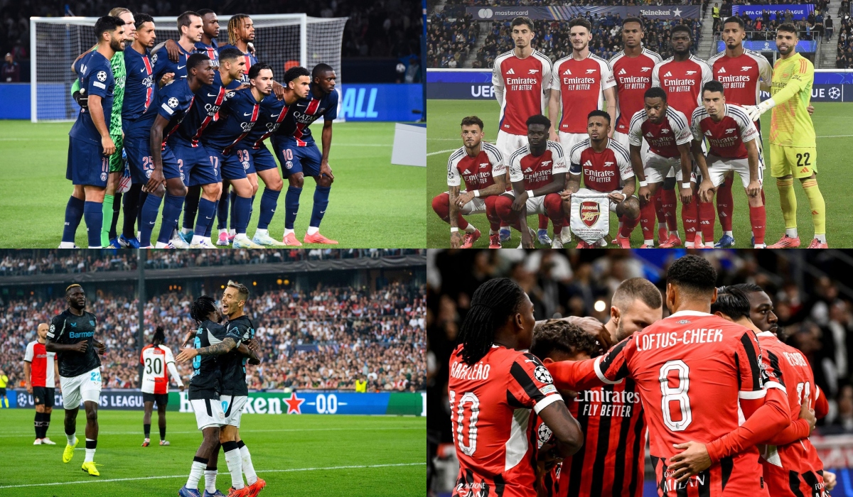 Arsenal - PSG şi Leverkusen - AC Milan LIVE SCORE