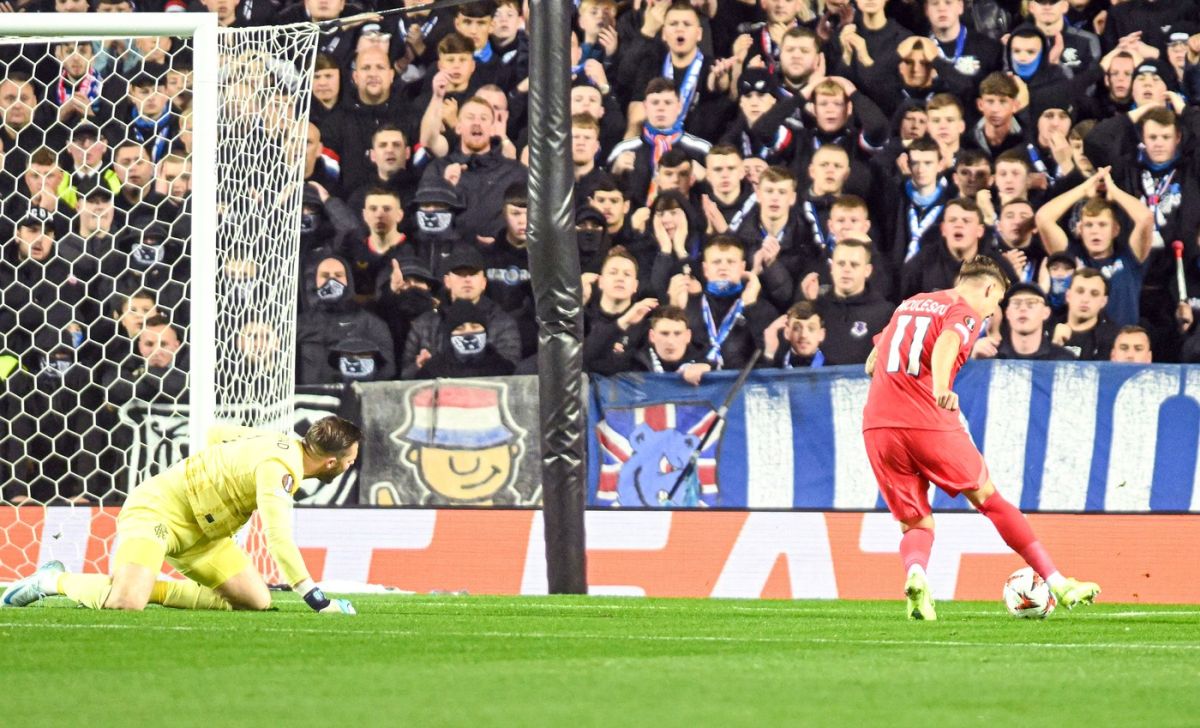 Reacţia englezilor după gafa comisă de portarul lui Rangers la golul anulat al FCSB-ului! Cum l-a numit BBC pe Butland