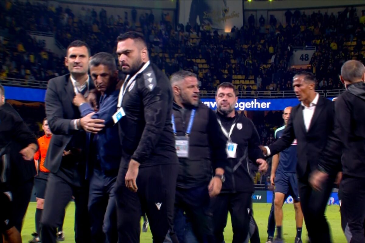 AEK Atena – PAOK Salonic 1-1, în AntenaPLAY! Răzvan Lucescu a pierdut primul loc în Superliga Greciei. Scandal la final!