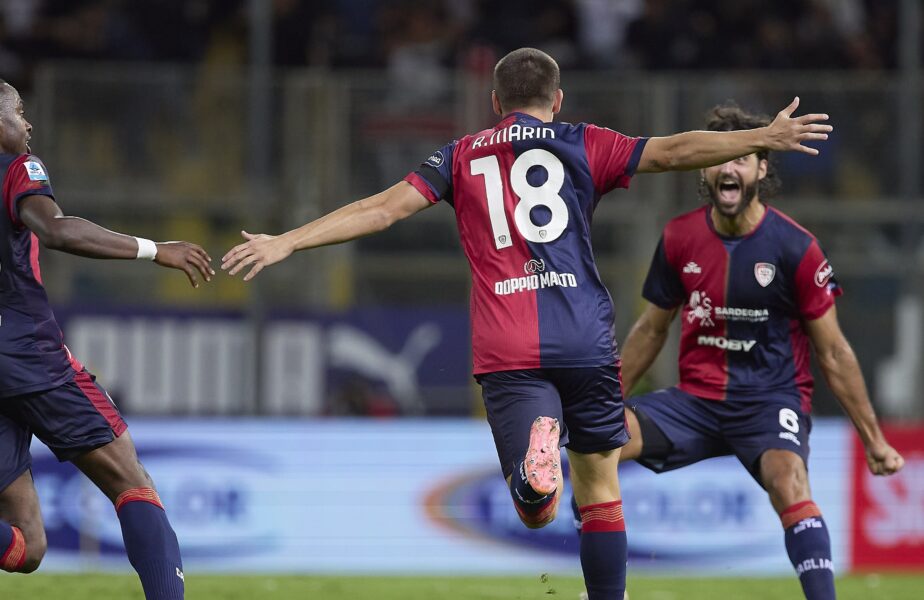 Reacţia lui Răzvan Marin după ce a marcat un super-gol, în Parma – Cagliari 2-3. „Am dat dovadă de caracter”