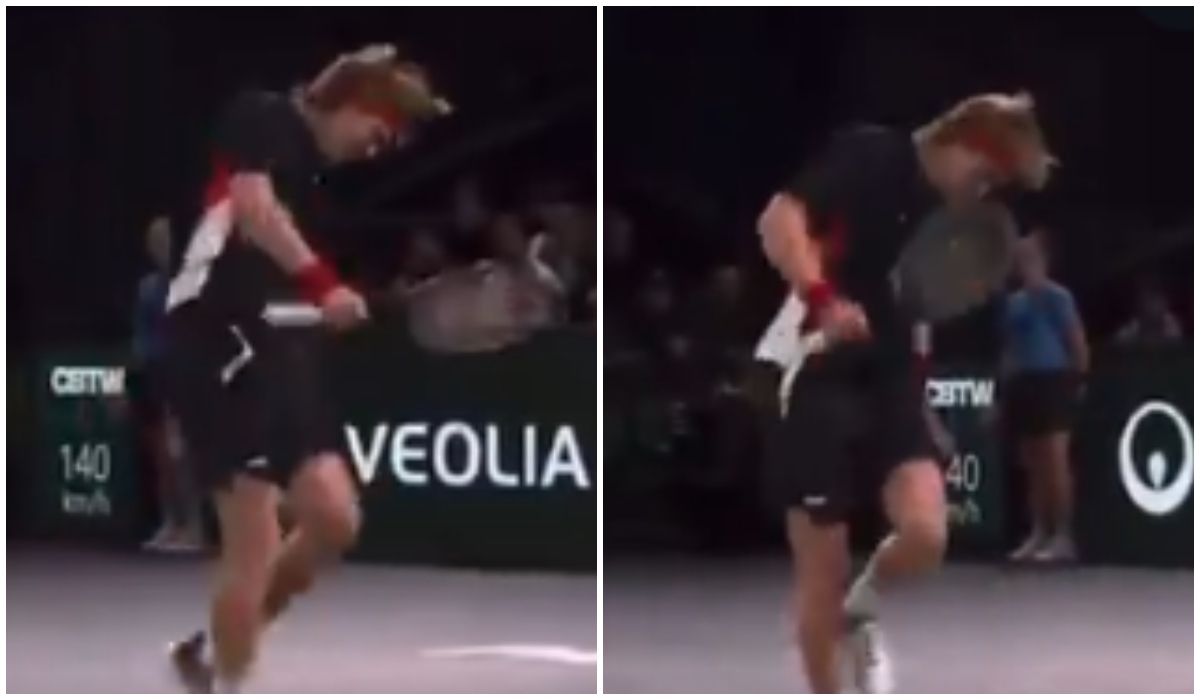 Andrey Rublev s-a prăbuşit emoţional la Paris: Taci naibii din gură! S-a lovit cu racheta până i-a dat sângele