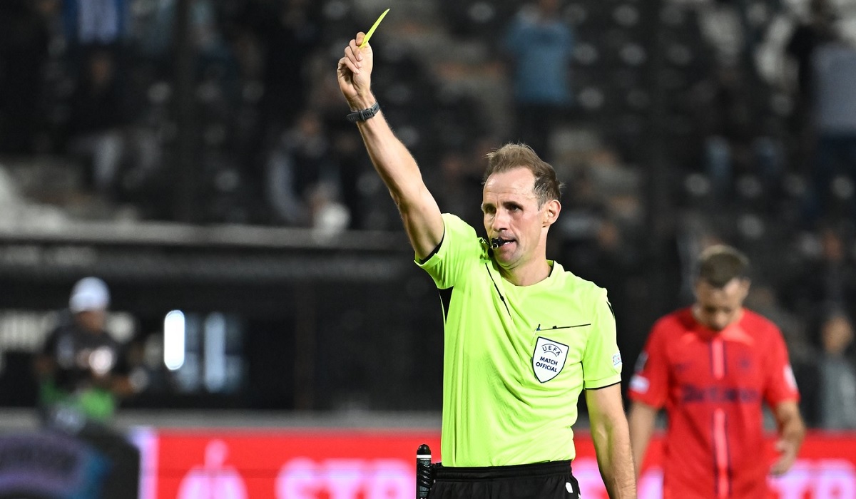 Sascha Stegemann va arbitra meciul Cipru - România! Germanul a condus şi meciul PAOK Salonic - FCSB