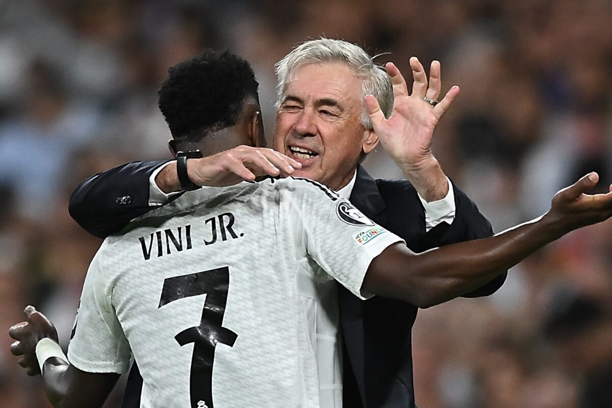 Carlo Ancelotti, fascinat de evoluţia lui Vinicius Jr din Real Madrid – Borussia Dormund 5-2: „El va câştiga Balonul de Aur