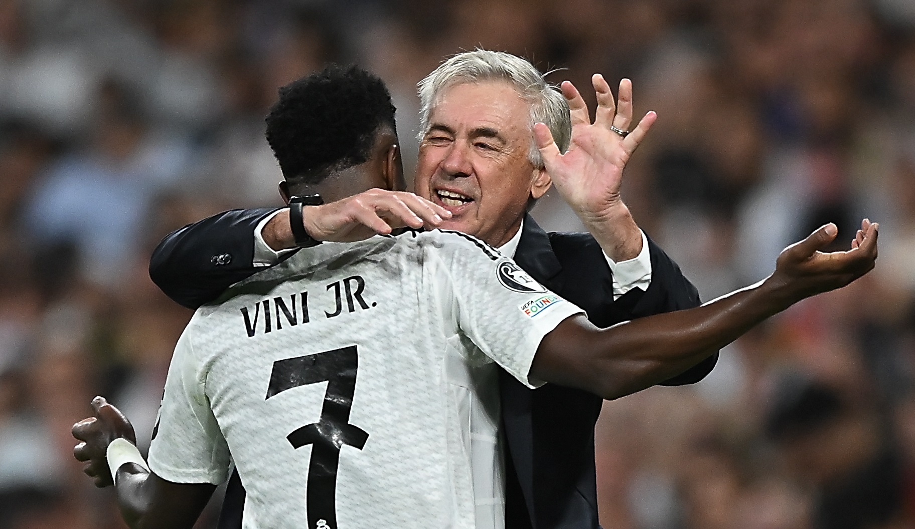 Carlo Ancelotti, fascinat de evoluţia lui Vinicius Jr din Real Madrid – Borussia Dormund 5-2: „El va câştiga Balonul de Aur”