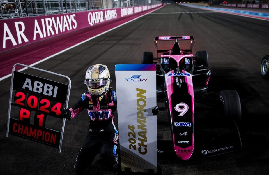 Abbi Pulling este campiona F1 Academy 2024! Cursa 2 din Qatar a fost anulată