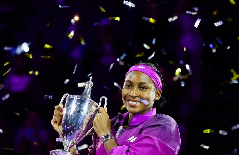 Coco Gauff a câștigat Turneul Campioanelor! A învins-o pe Zheng Qinwen în 3 ore și a pus mâna pe o sumă fabuloasă