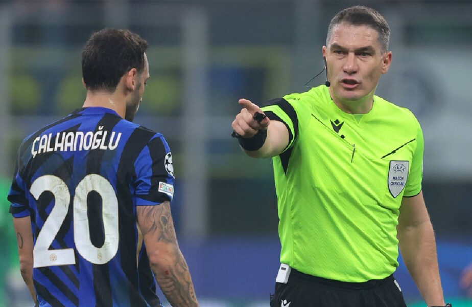 „Faze dubioase!” Reacția italienilor, după ce Istvan Kovacs a arbitrat meciul Inter – Arsenal 1-0! Un specialist a dat verdictul